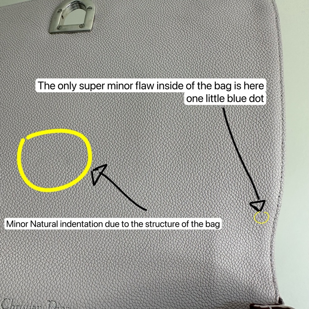 Dior Pink Leather Clutch with Receipt and Dust Bag - Picture 10 of 15